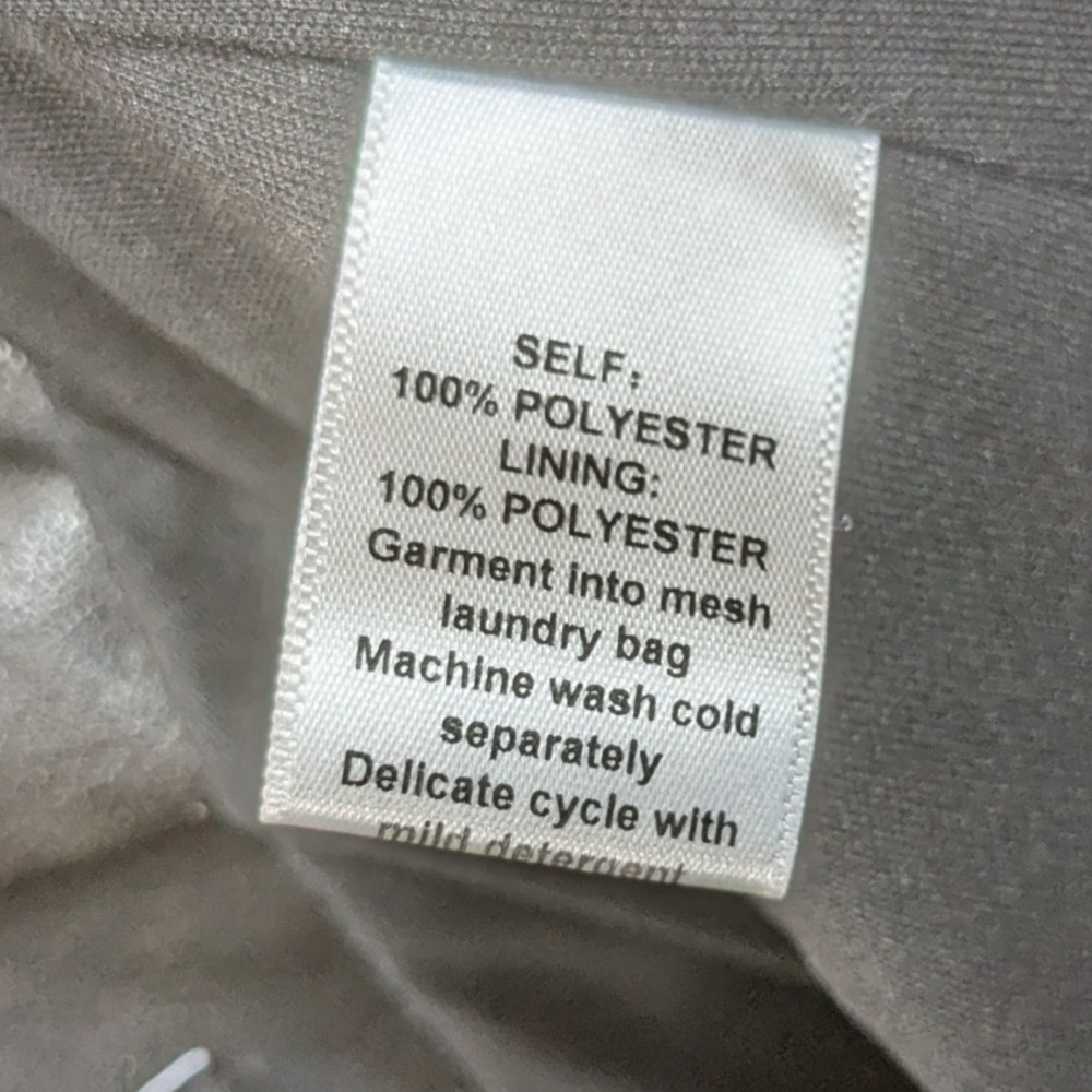 VICI Faux Leather Pleated Mini Skirt Chocolate Brown Mobwife Biker Women's Large - Picture 4 of 7